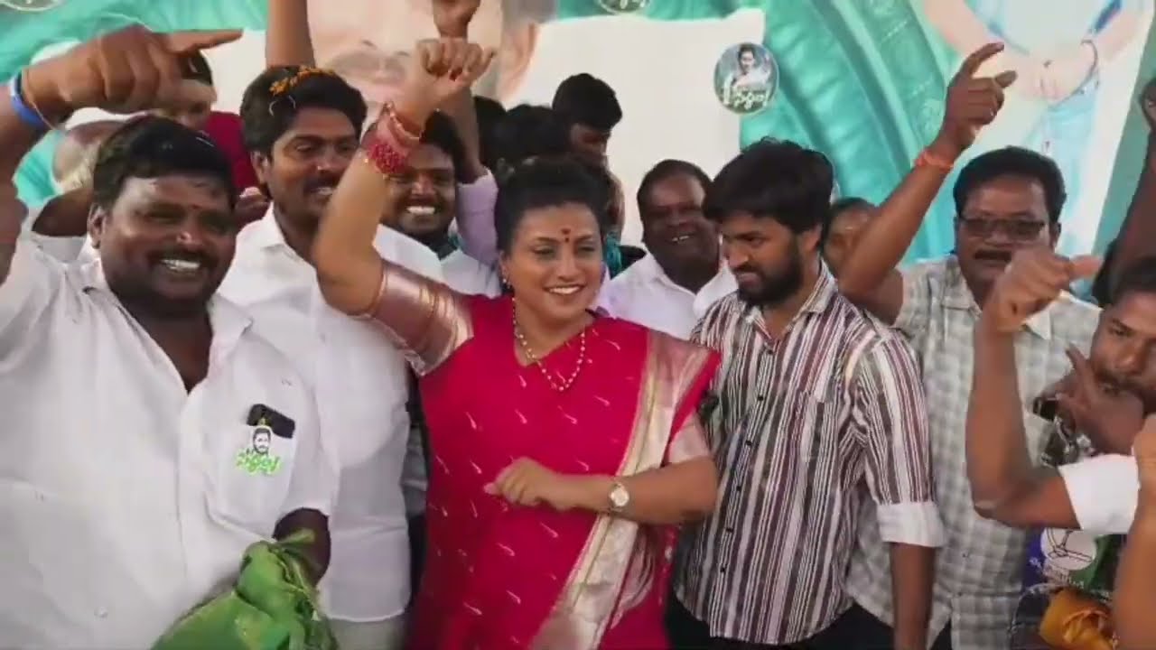 Jagan Anna Birthday Grand celebration By RK ROJA in Puttur