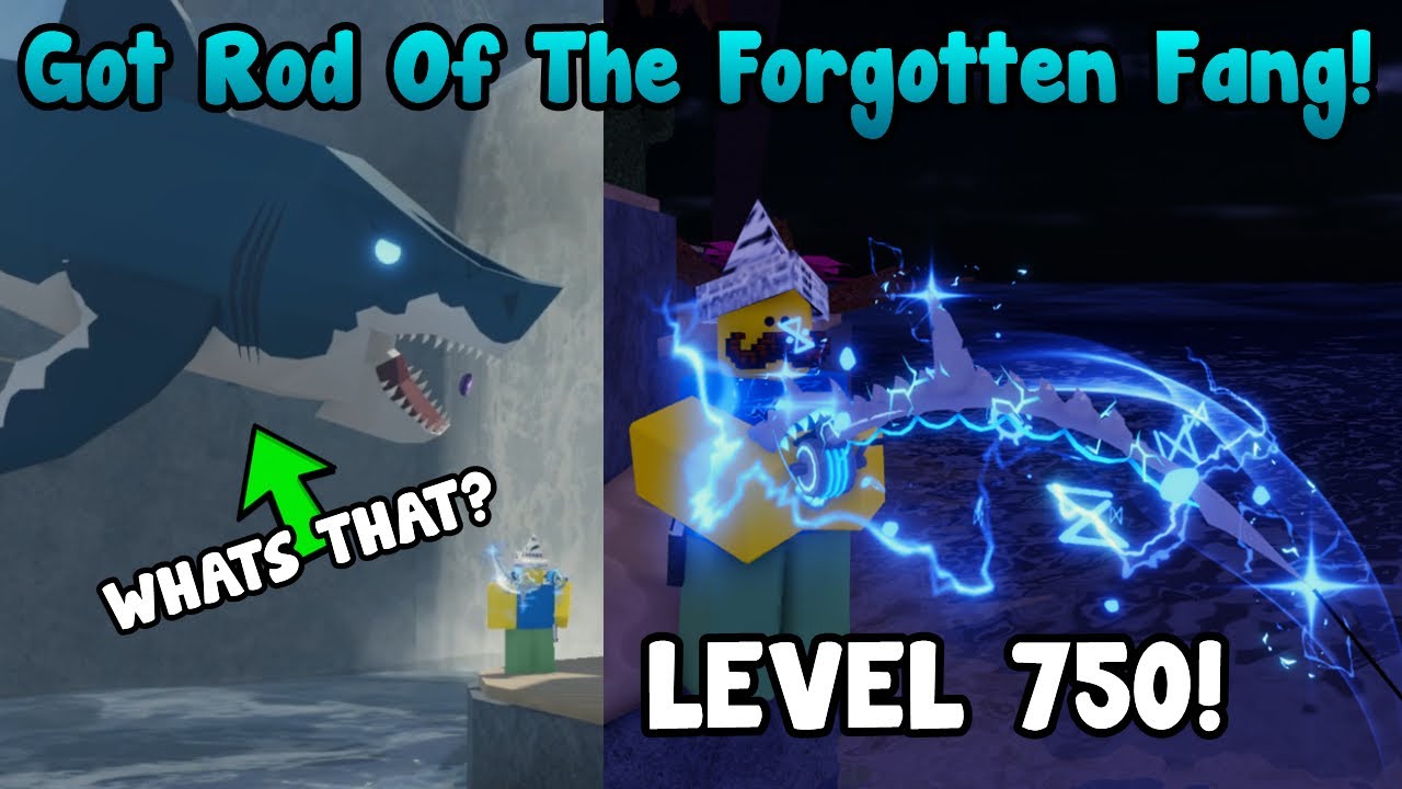 I Reached Level 750 And Crafted Rod Of The Forgotten Fang In Fisch!