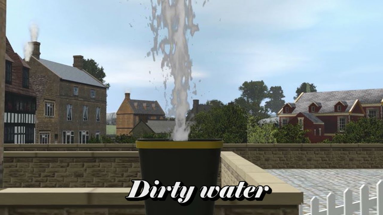 Dirty water