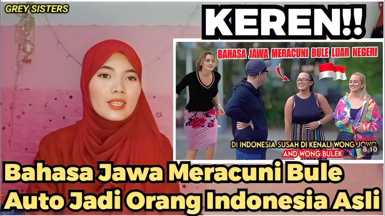KOK BISA❗BAHASA JAWA MERACUNI BULE LUAR NEGERI!!