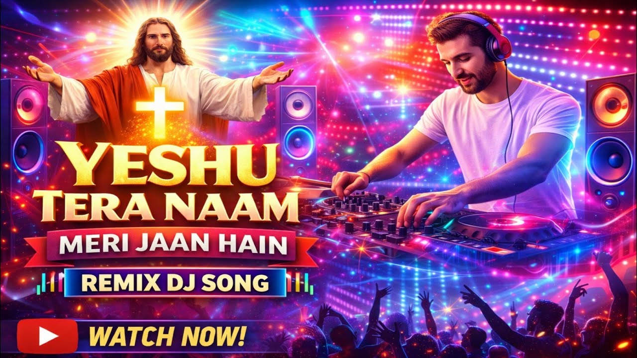 Yeshu Tera Naam Meri Jaan Hain | Remix DJ Song @MasihSongOfficial New song Christine song