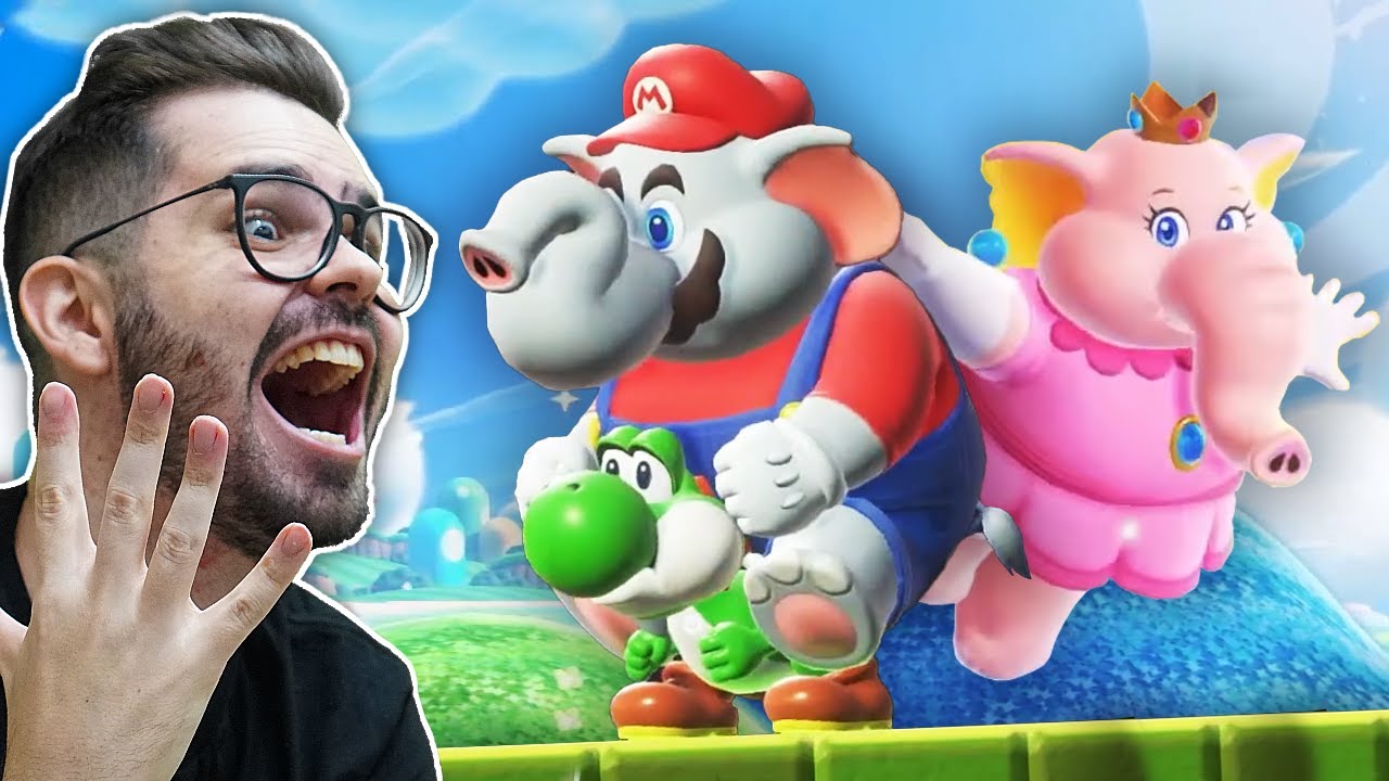 SURTEI COM SUPER MARIO BROS. WONDER EM PORTUGUÊS!