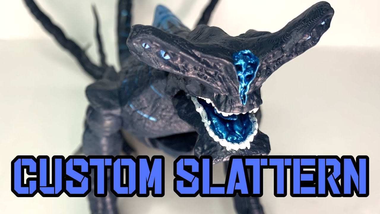 Custom Pacific Rim Slattern Figure | Fully Articulated Kaiju