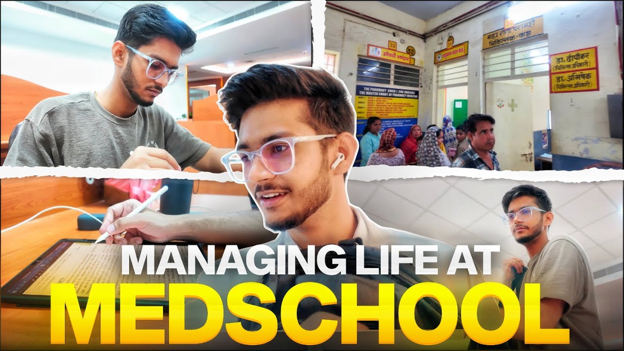 A PRODUCTIVE DAY- MANAGING LIFE IN MEDSCHOOL | VLOG