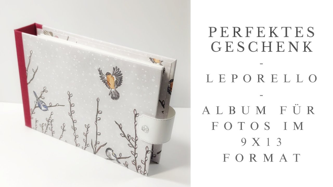 308. Video/Perfektes Geschenk|LEPORELLO|Album für 31 Fotos im 9x13 Format|TEIL 1❗ Winterliche Wipfel