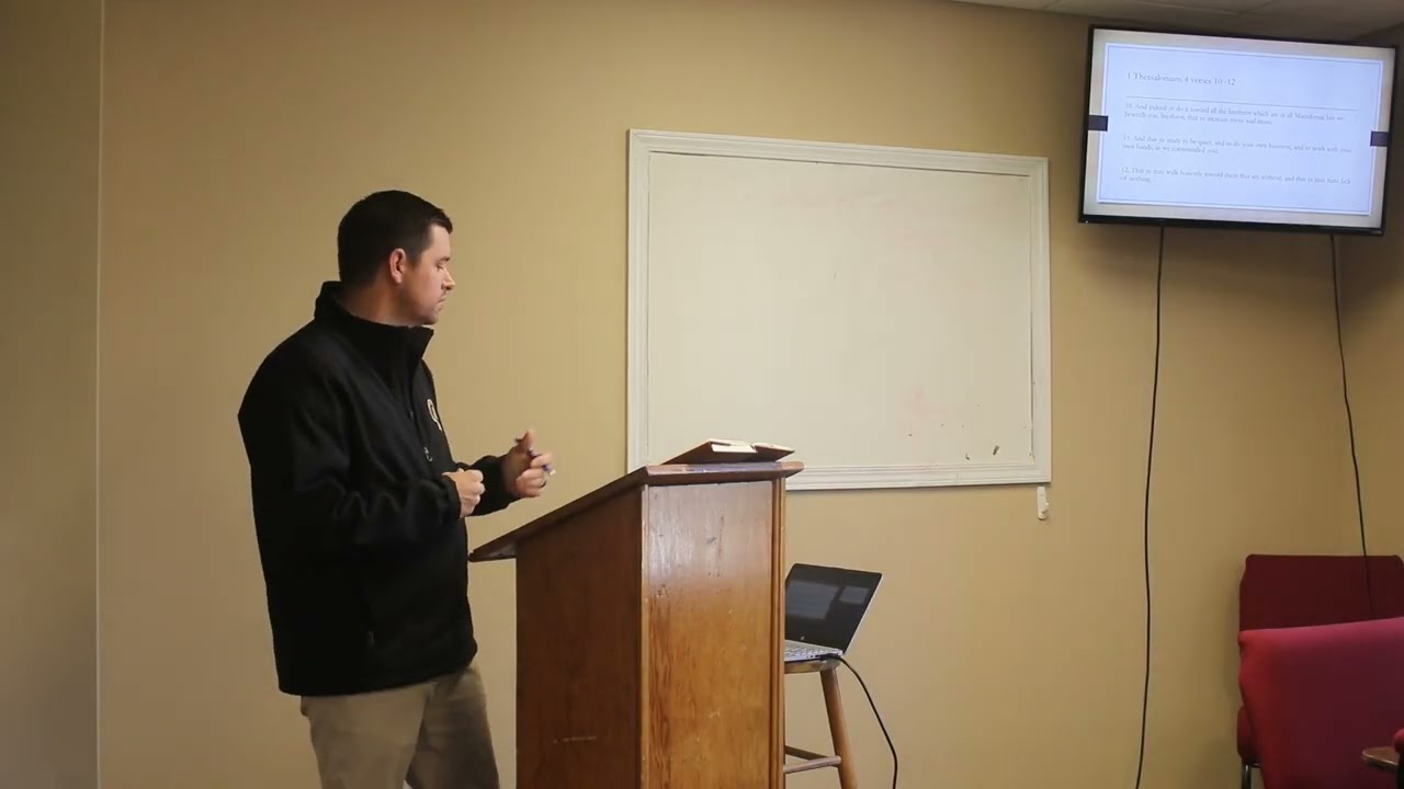 Sunday School 2/1/2026 1 Thessalonians 4:9-18