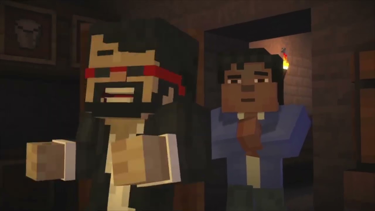 Мне было скучно, поэтому я модифицировал вещи - Minecraft: Story Mode Modded