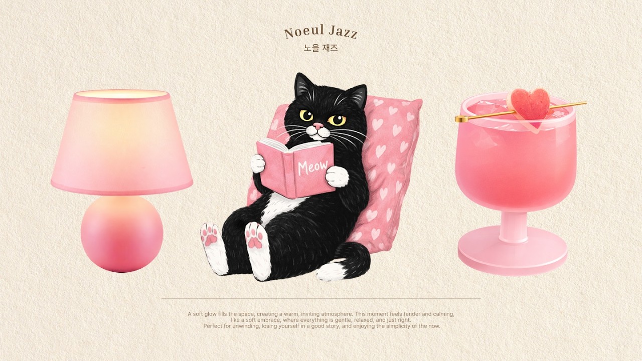 [playlist] A Soft Evening for Tired Hearts 🩷 Cozy Jazz to Relax 🌙