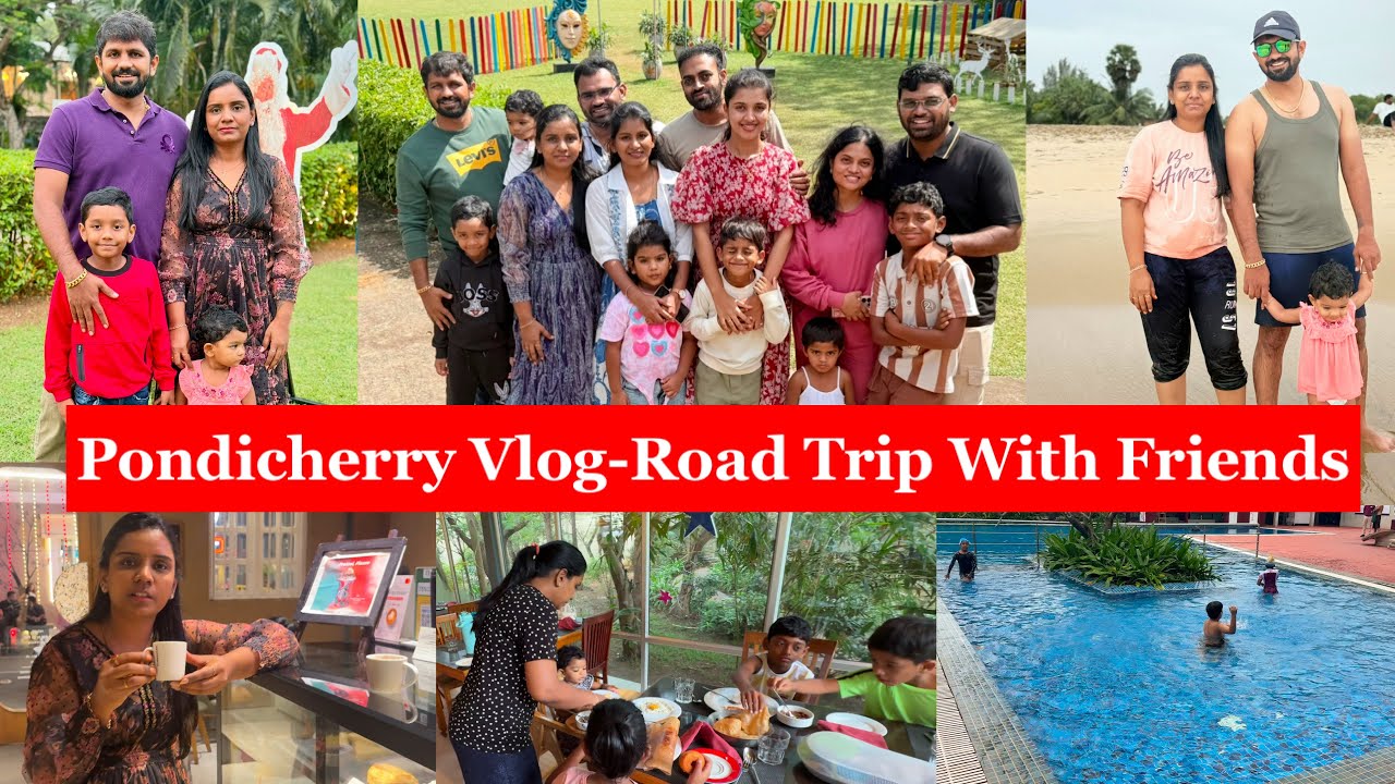 Pondicherry Vlog|Road Trip|3 Day In Club Mahendra Resort|Private Beach