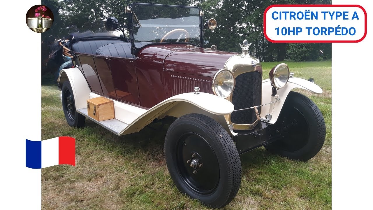 Virtual muséum : Citroën Type A 10HP Torpédo (1921)