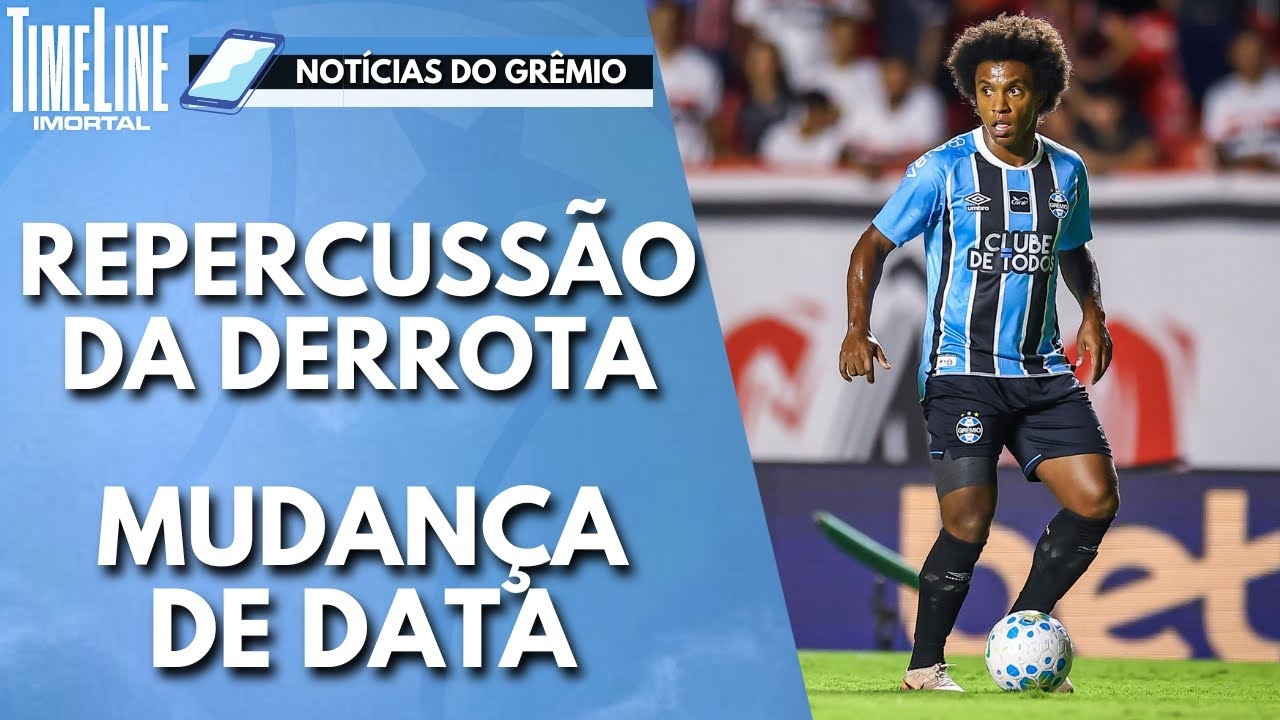 TIMELINE IMORTAL #06 — DERROTA QUE PREOCUPA | NOVA DATA PARA O GRÊMIO NO GAUCHÃO