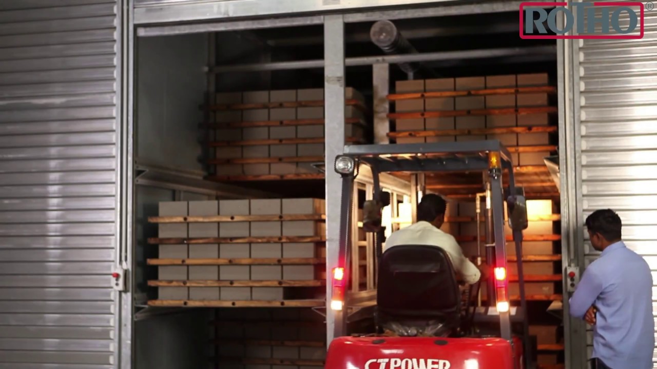 ROTHO  -  Curing System for Concrete Block & Paver Production