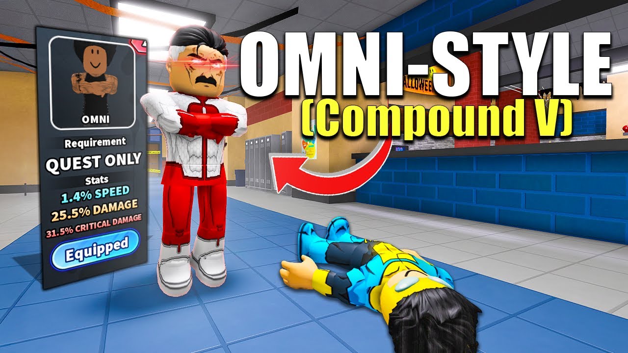 *НОВЫЙ* стиль OMNI &mdash; ПРЕВОСХОДНЫЙ в Roblox: битва в школе