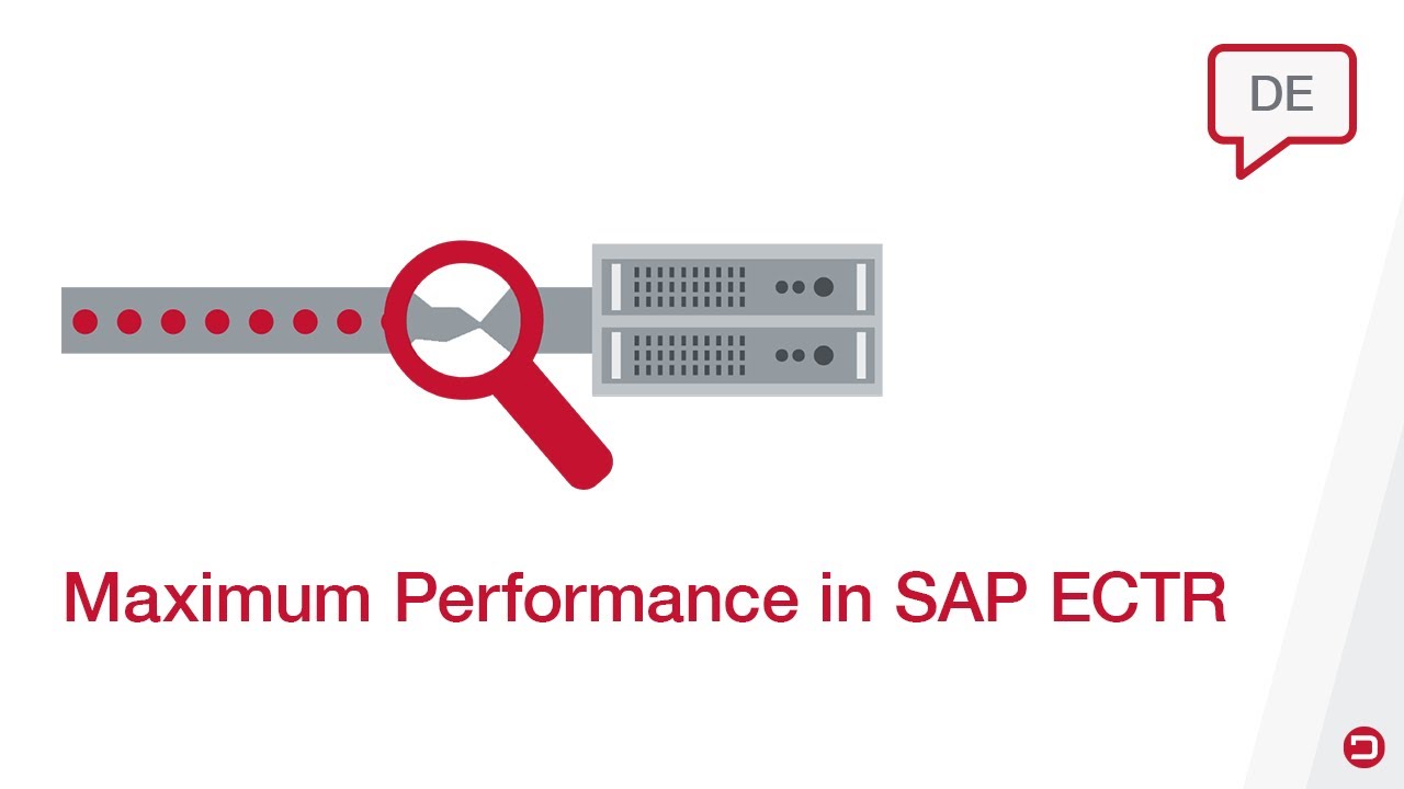 Maximum Performance in SAP ECTR