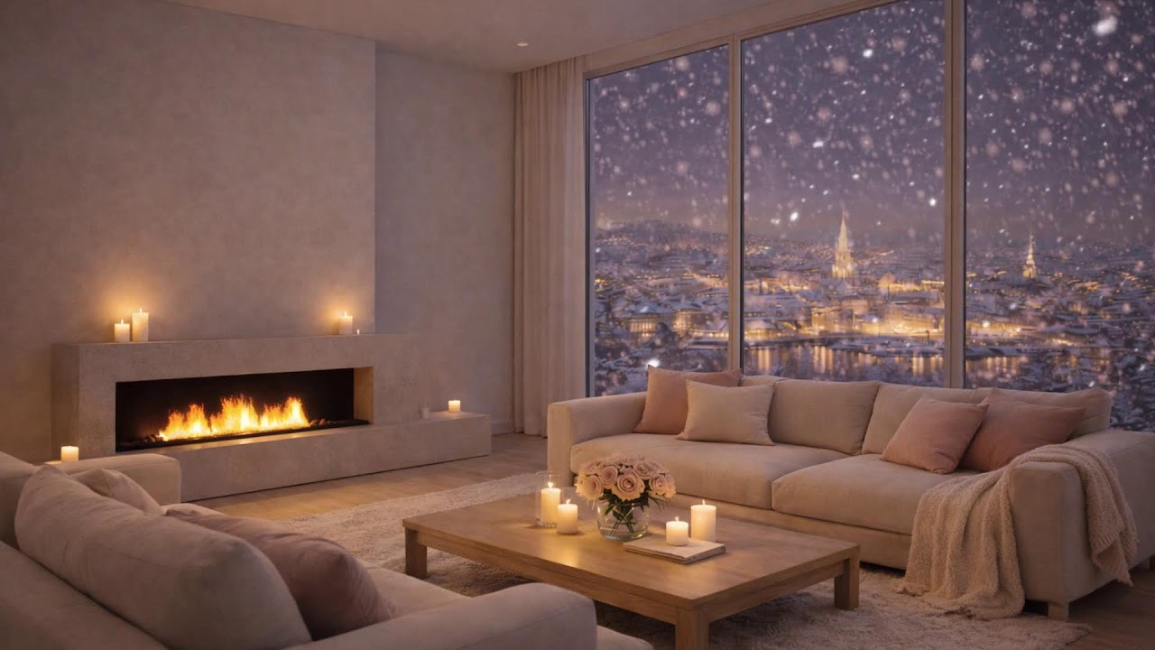 Soft Piano Rain Jazz 🌙 Calm Night for Insomnia