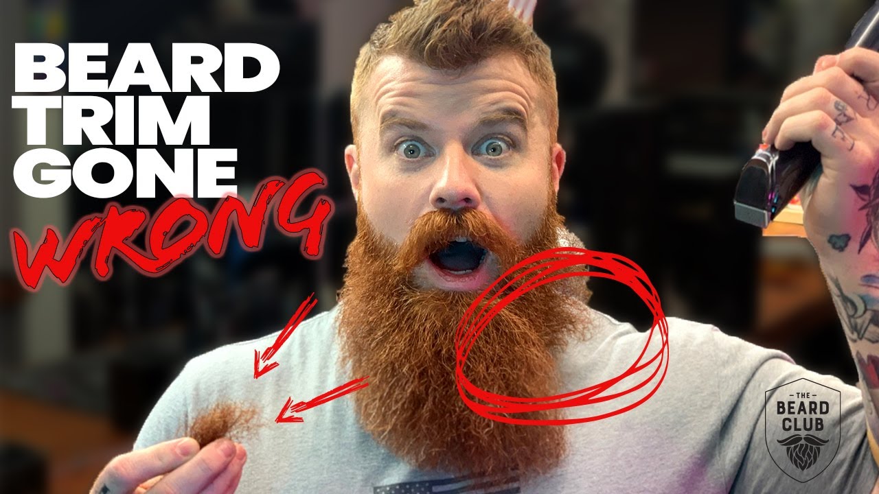Beard Trim Gone WRONG! | How To Fix Your Beard (without shaving!)