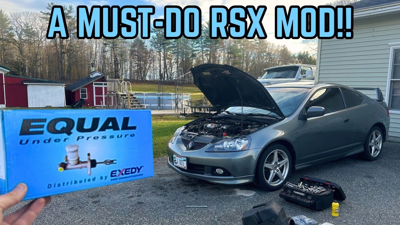 Модернизация главного цилиндра сцепления RSX Type S EXEDY EM2!!