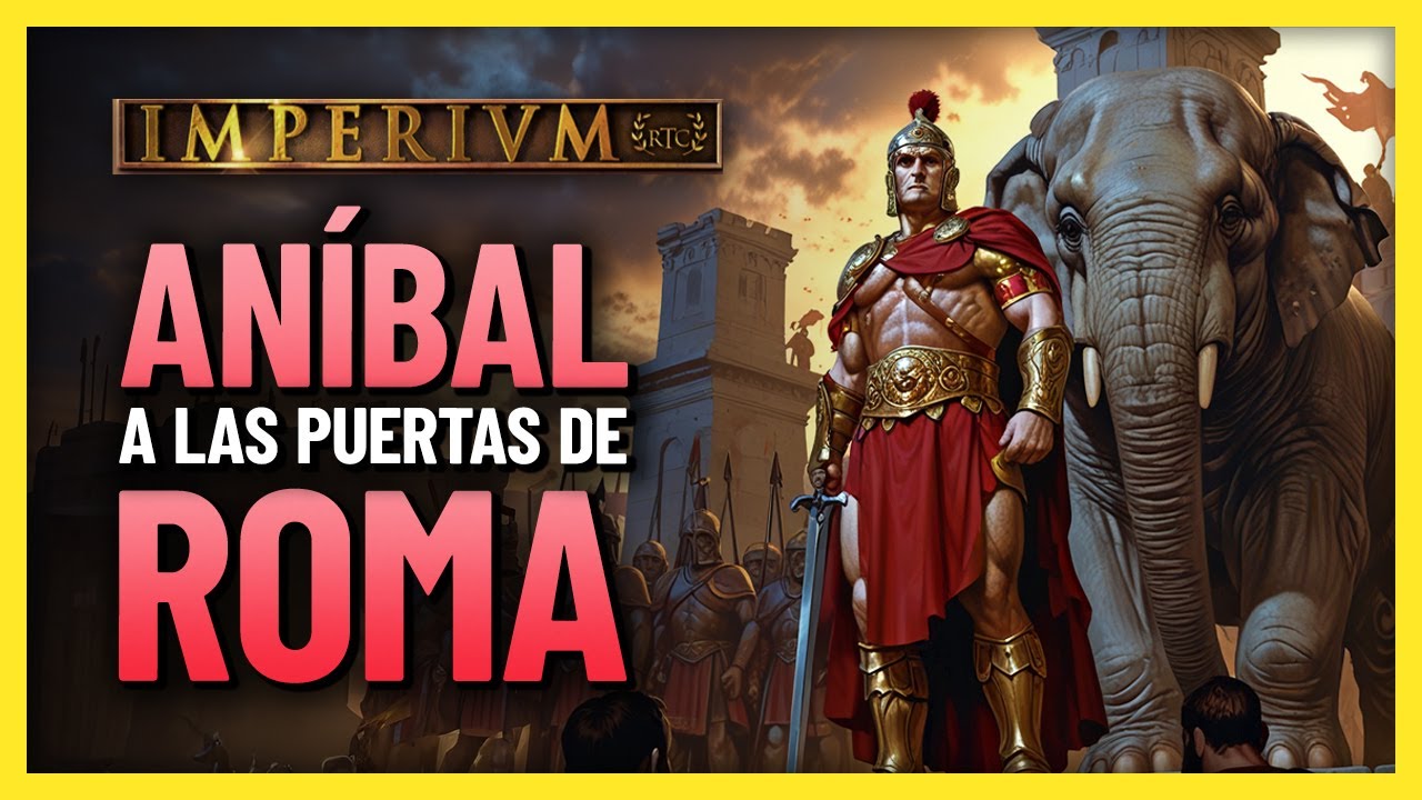 AN&Iacute;BAL A LAS PUERTAS DE ROMA ⚔️🚪🇮🇹 | C&oacute;mo superar GRANDES DESAF&Iacute;OS DE ROMA | CARTAGO - IMPERIUM 3