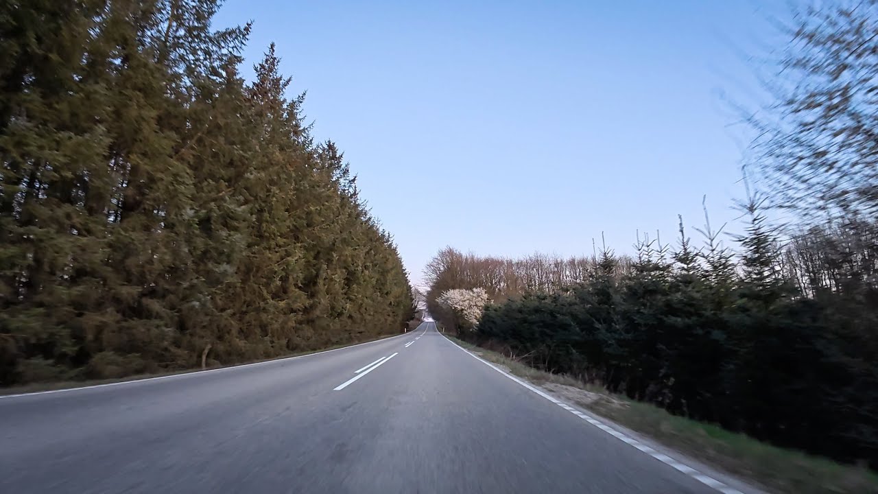 Mariager mod Randers: Gassum, Hvidsten, Hastrup, Bjergby: Driving through Denmark: Dashcam Roadshow