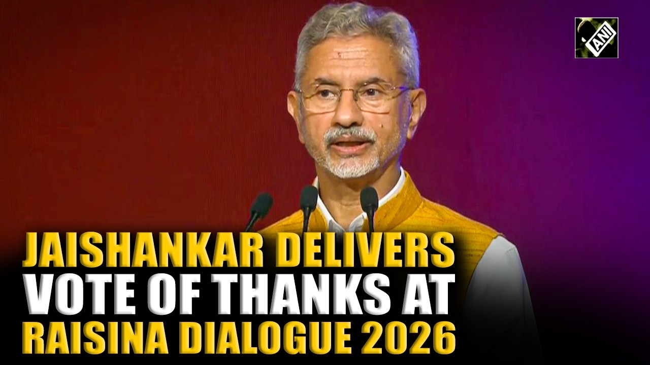 Jaishankar highlights capabilities, PM Modi's vision, AI and global order at Raisina Dialogue 2026