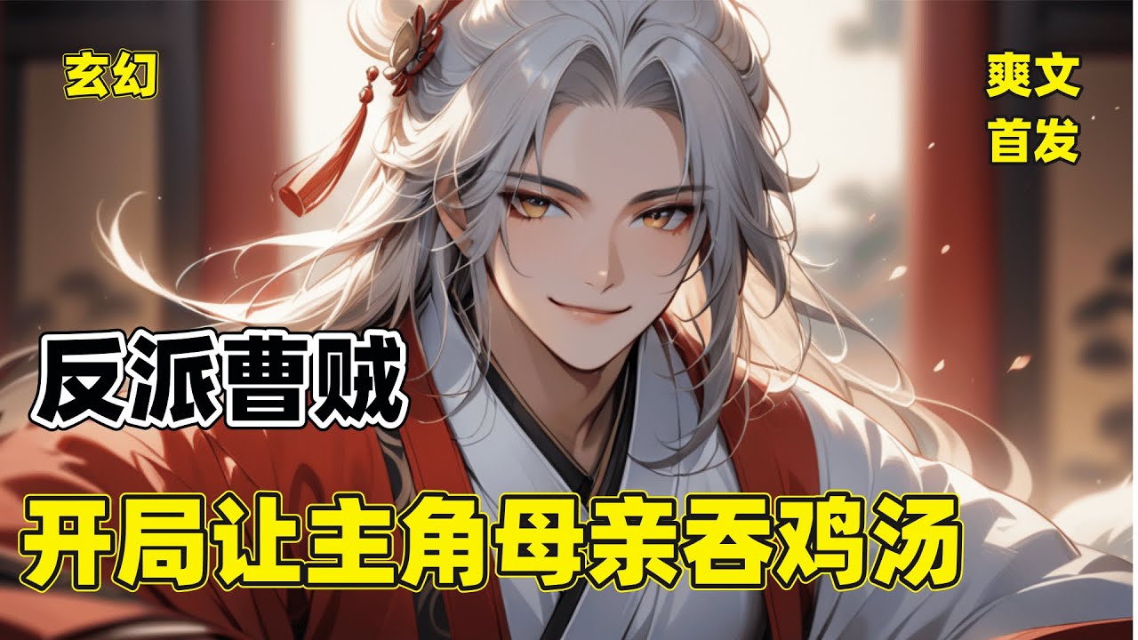 首發【反派曹賊，開局讓主角母親吞雞湯】曹逸尘穿越了，还穿越到看过的玄幻小白文中成为反派圣子。此时天命男主正在舔自己的未婚妻，而他的母亲正被寒毒折磨，痛苦不堪。作为正人君子，曹逸尘当然是..#玄幻