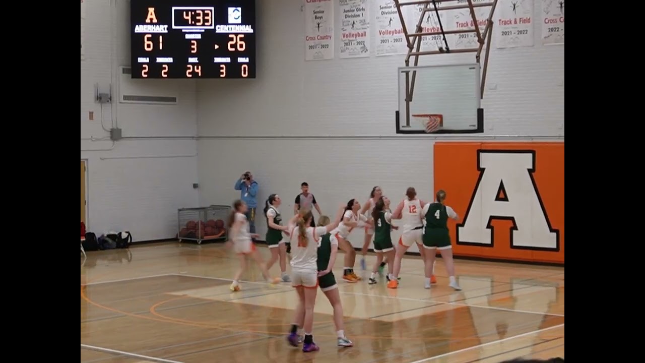 WAHS Sr Girls @ Centennial HS (CSHSAA Division 1 Semi-finals - Highlights)