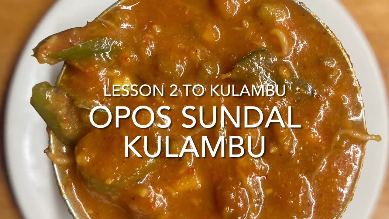 OPOS Sundal Kulambu