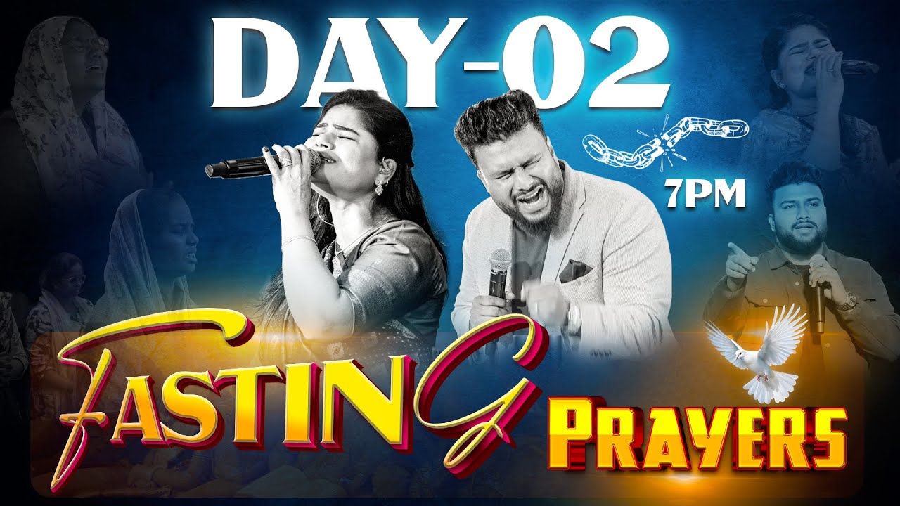 Day 2 || 7 Days Fasting Prayer LIVE  || 19 th Jan 2026 || Pst. Yojana Reddy || Pst. Joseph Raj