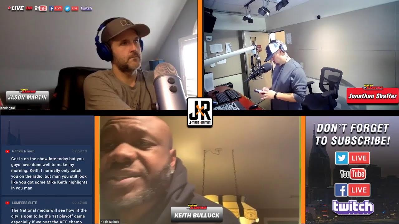 Football Friday with JMart & Keith Bulluck