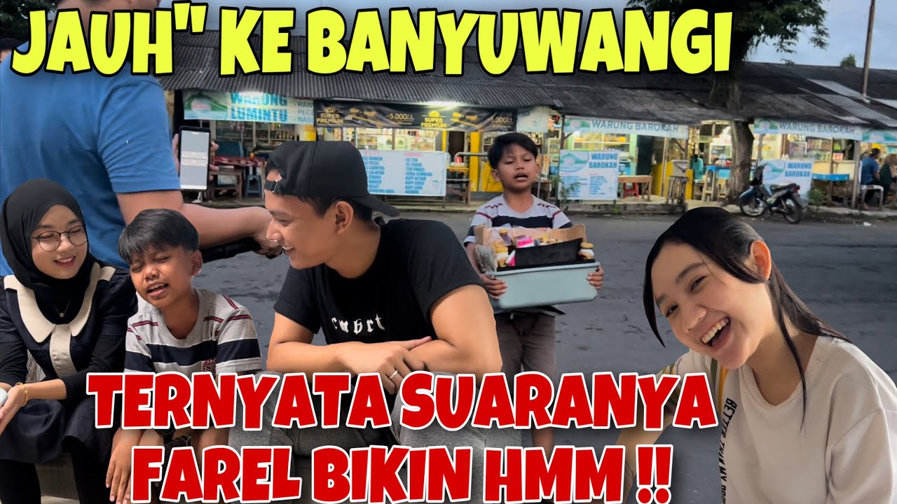 TERNYATA SUARA ASLI FARELL PRAYOGA ? - VLOG BANYUWANGI❗️