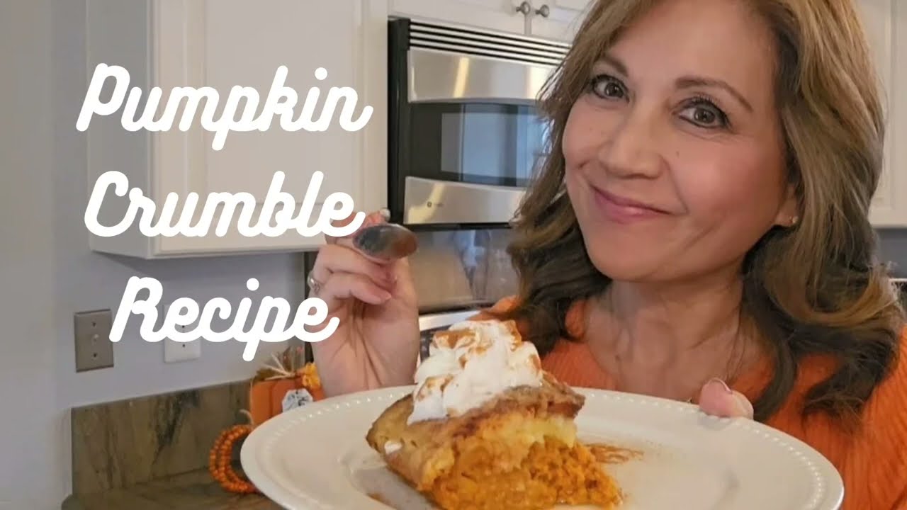 Pumpkin Crumble Dessert - Easy Recipe!