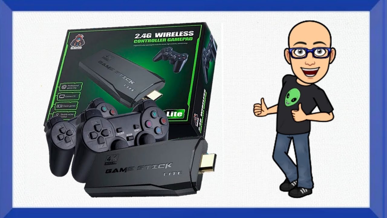 Gamestick 4K Lite, LA CONSOLA RETRO MAS BARATA, MERECE LA PENA?. ANALISIS/REVIEW Y UNBOXING.