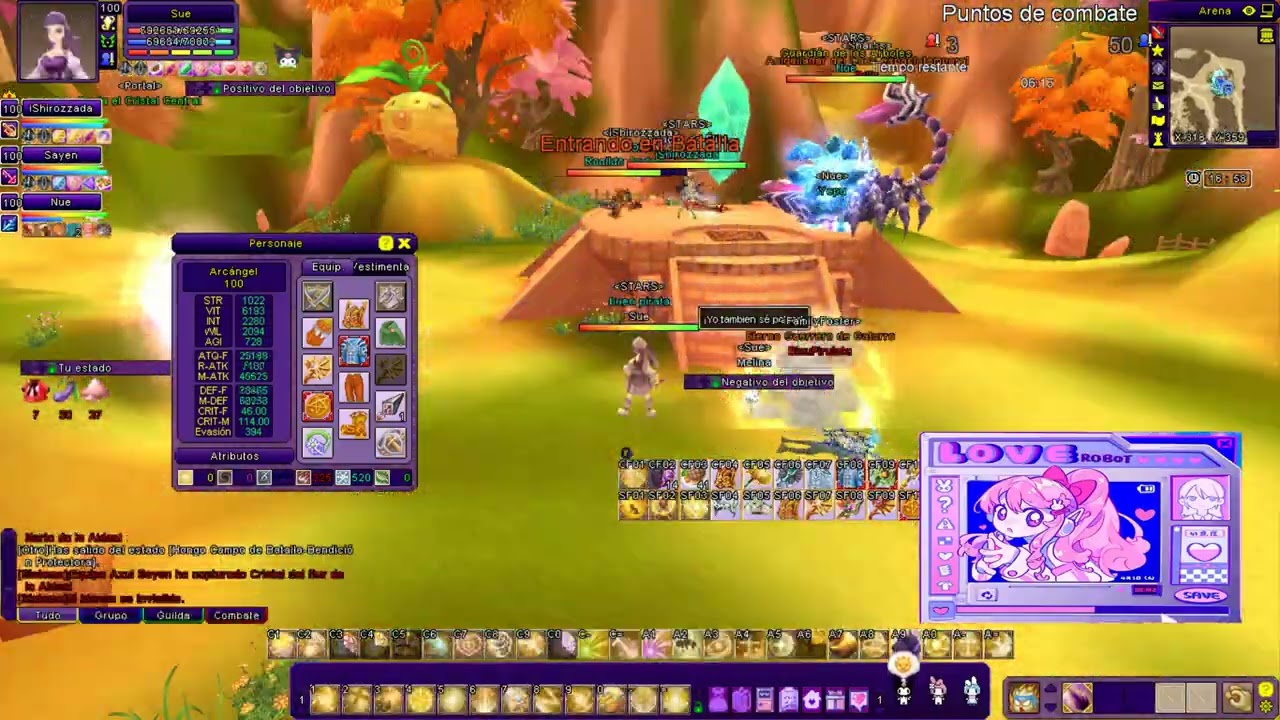 【Grand Fantasia Violet】PvP 100 ♡ Arcángel
