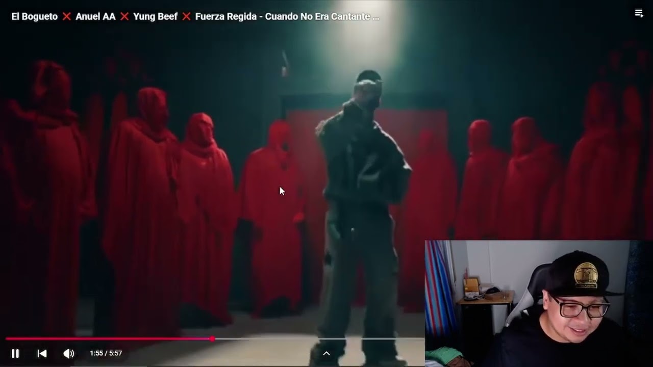 REACCI&Oacute;N A El Bogueto ❌ Anuel AA ❌ Yung Beef ❌ Fuerza Regida - Cuando No Era Cantante Remix