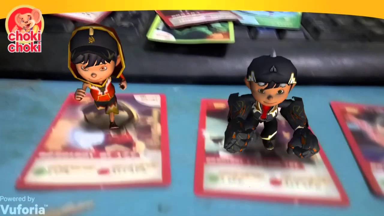 Cara mendownload aplikasi choki choki ar boboiboy dan memainkannya
