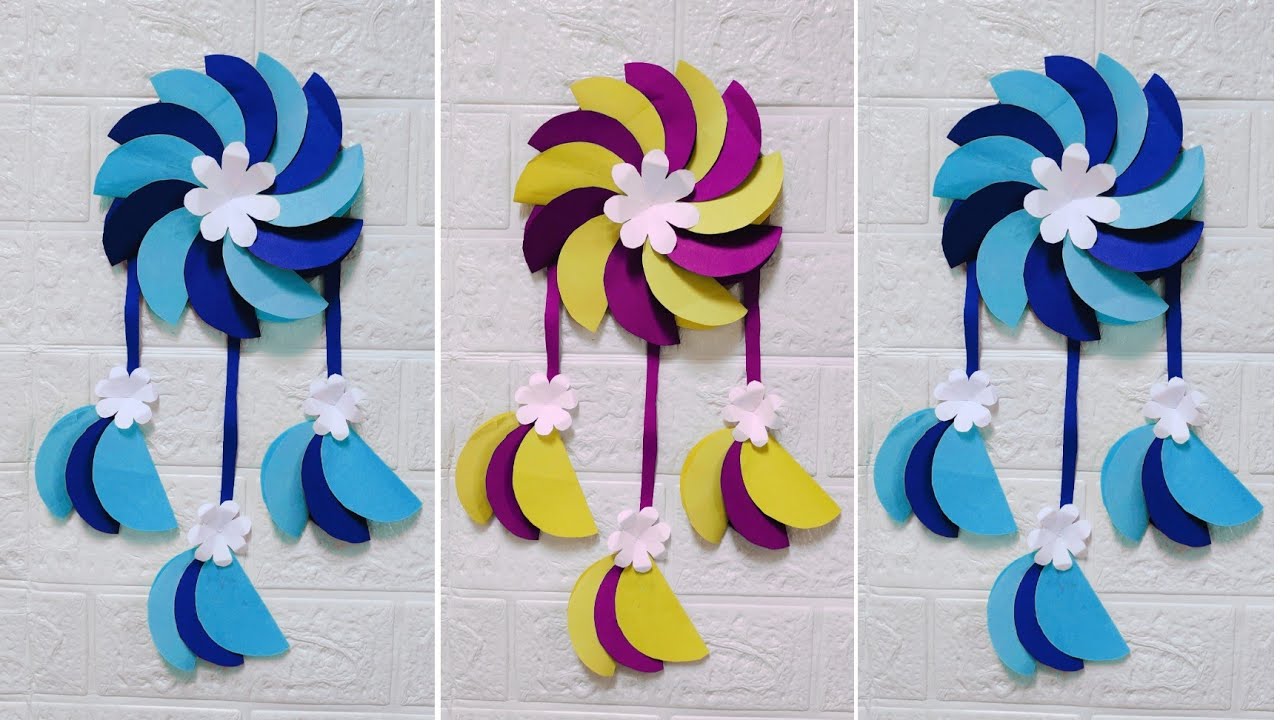 Beautiful and Easy Paper wall hanging craft | Paper craft ideas | DIY | Besty Crafts 