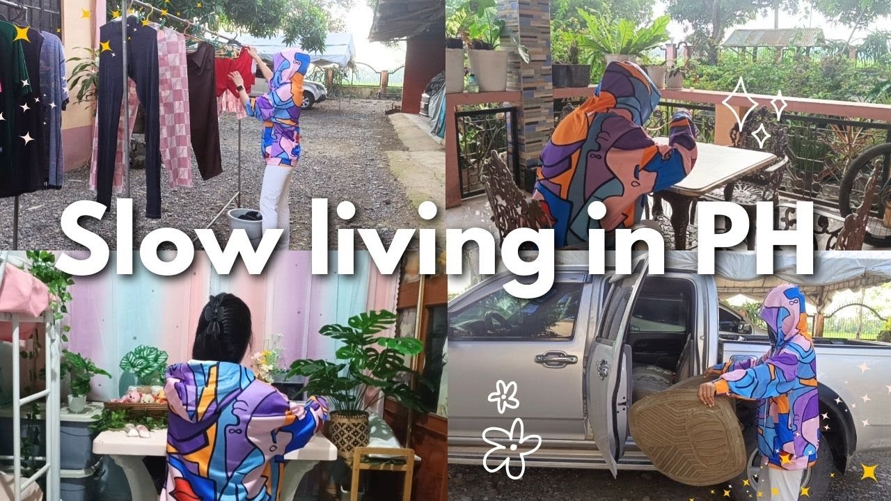 Slow living in the Philippines: Living in the countryside 🌱 🌳 🌴
