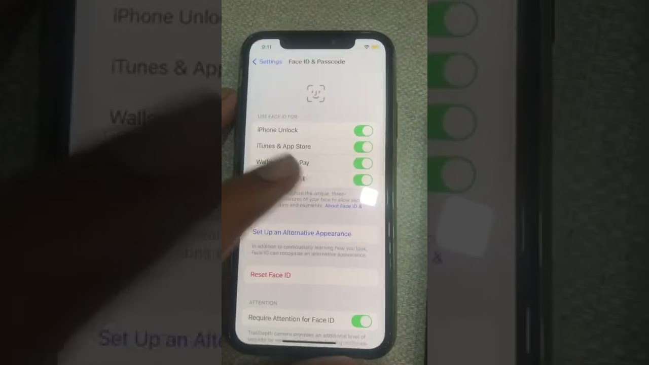 How to change Face ID and passcode in iPhone