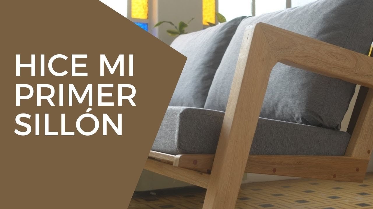 HICE MI PRIMER SILLON DE MADERA