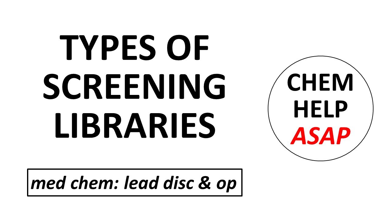 types of screening libraries in drug discovery