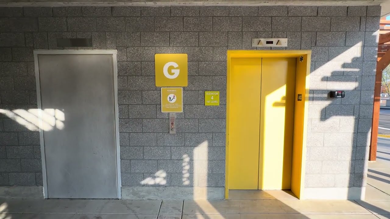 Thyssenkrupp Hydraulic Elevator @ CSUS Parking Structure 3 Sacramento, CA