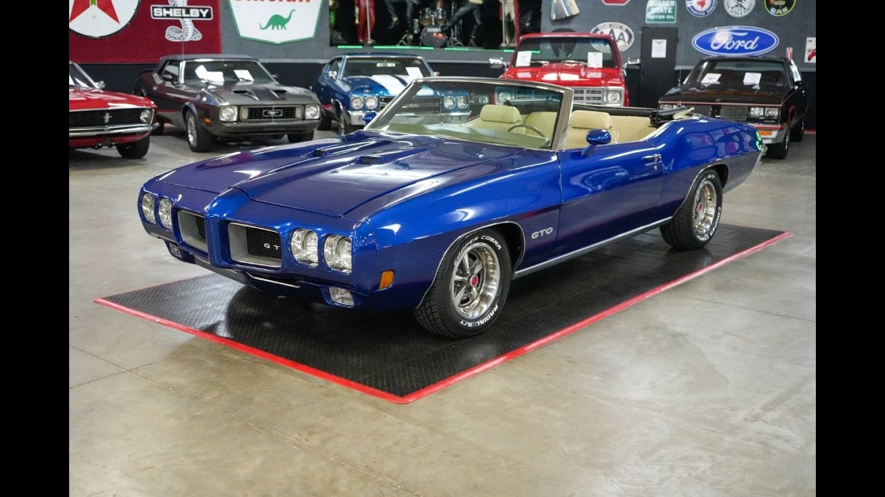 1970 PONTIAC GTO CONVERTIBLE