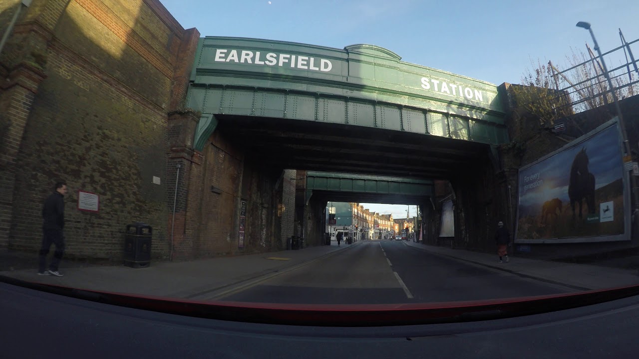 COVID-19 UK | South London Lockdown Drive Through Earlsfield - Garratt Lane - Wandsworth