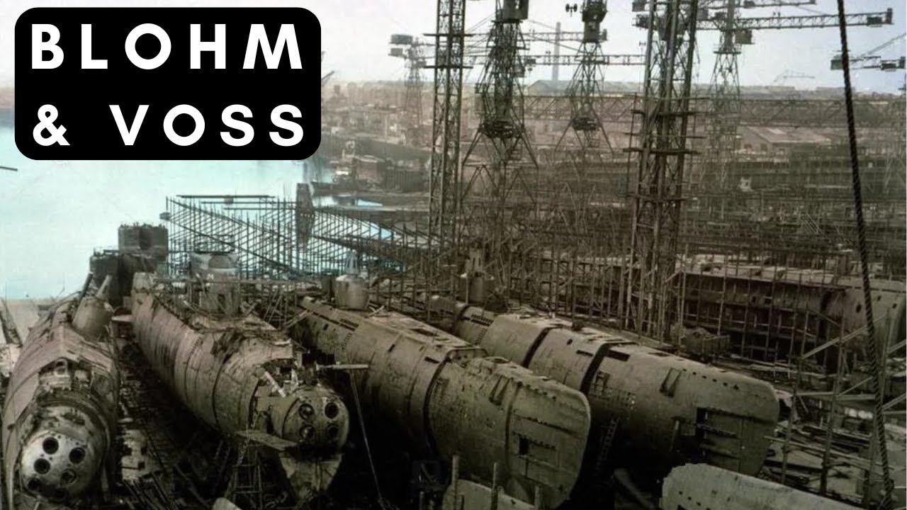 Blohm & Voss - Germany's LARGEST U-boat Factory ('40 - '45)