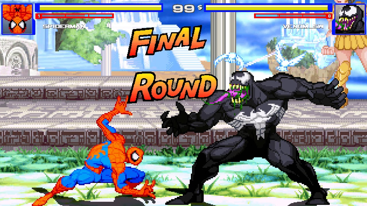 🎮 Spider Man vs Venom - Mugen DC vs Marvel 🎮