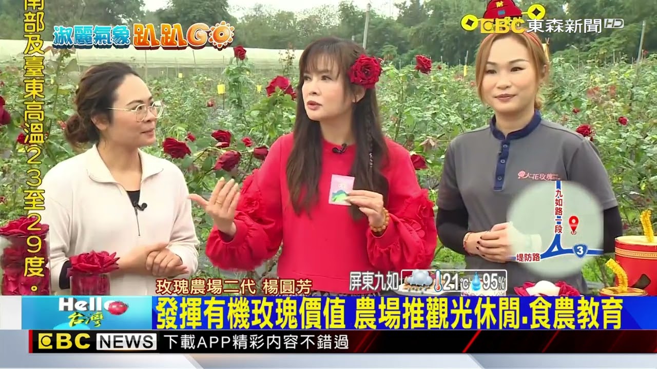 【淑麗趴趴GO】大口咬下大大滿足！ 「玫瑰甜甜圈」入口超幸福@newsebc