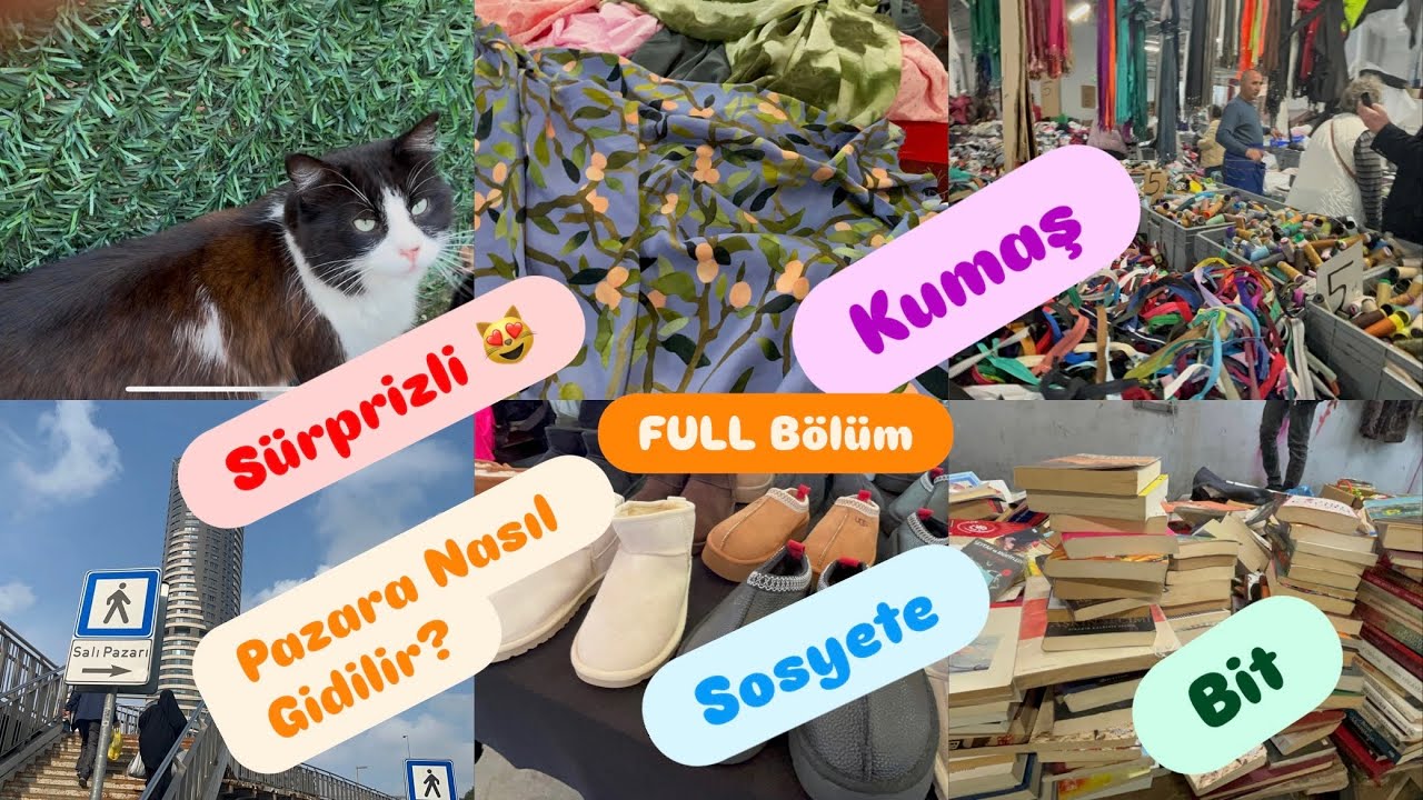 👉 FULL BÖLÜM! Üç Pazar Bir Arada😍Bit Pazarı + Kumaş Pazarı +Cuma Pazarı | Sürprizli Gün! 7Kasım 2025