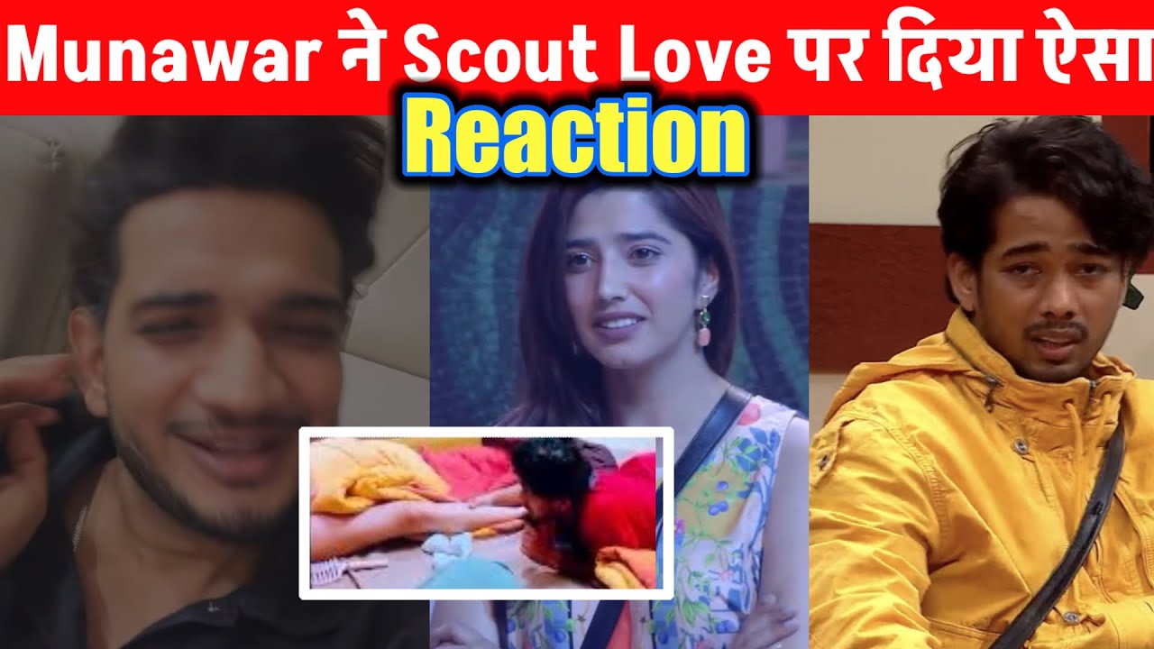 Bigg Boss 20: Munawar Faruqui's Reaction to Scout and Love | Munawar Supports Qazi