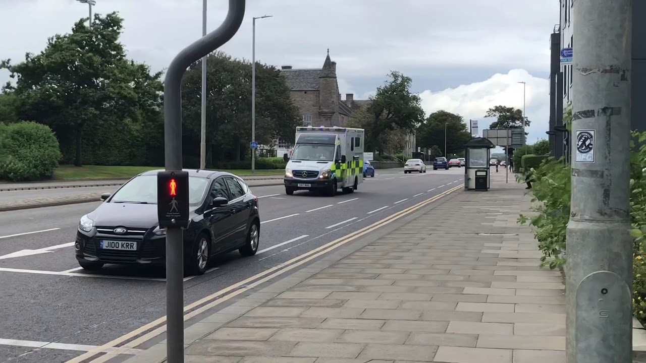 Scottish Ambulance responding