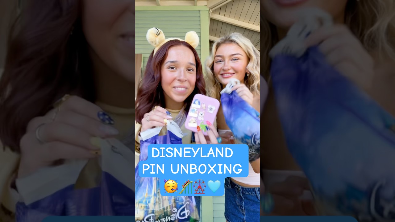 Распаковка значков Диснейленда! С @kenzieyolles 🥳🎢🎡💐 @Disney @DisneyParks #lisi #disney #значки